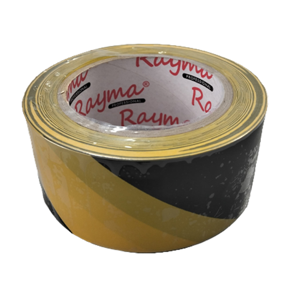 761 CINTA DELIMITADORA AMARILLO/NEGRO 2"X36YDS - RAYMA
