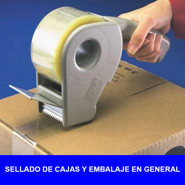 CINTA DE EMBALAJE TRANSPARENTE 301 2" X 100MT- 3M