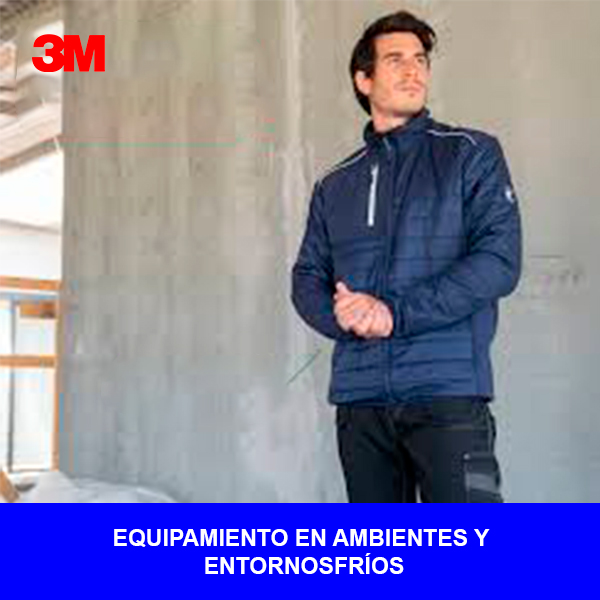 CHAQUETA IMPERMEABLE HOTARU NARANJA/AZUL  TALLA M-038 