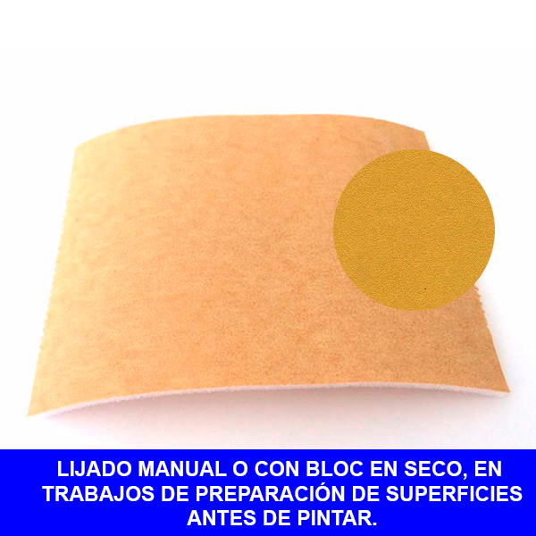 P80 LIJA EN SECO 02549 AMARILLO - 3M
