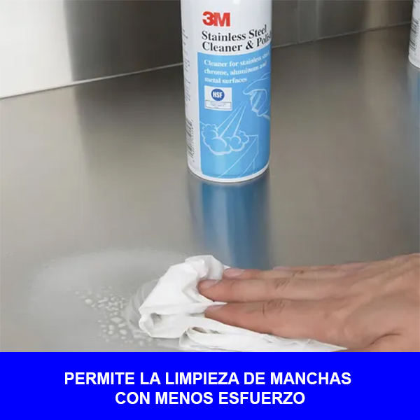 SPRAY LIMPIADOR/ACERO INOXIDABLE 21 ONZ - 3M