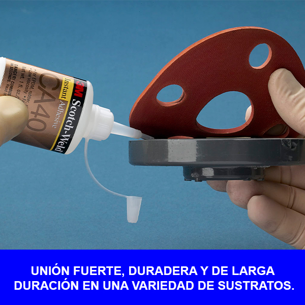 PEGAMENTO CA-40H ADHESIVO INSTANTANEO 1OZ/28.3G - 3M