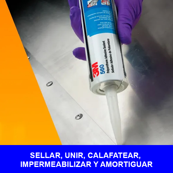 560 ADHES/POLIURETANO BLANCO 310 ML - 3M