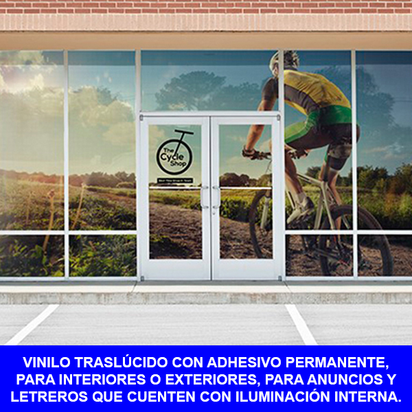 IJ3630-20 VINIL DE IMPRESIÓN TRASLUCIDO 54"X50YDS - 3M