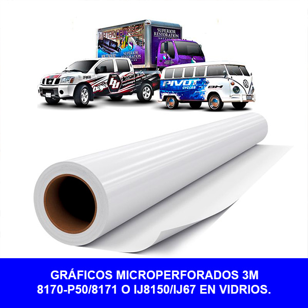 8914 SOBRELAMINADO ÓPTICO PARA MICROPERFORADO 54"X50MTS - 3M