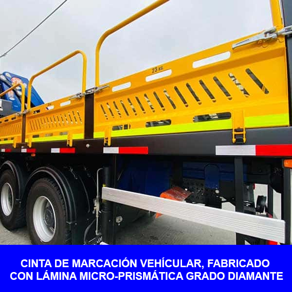 983-23 CINTA REFLEC. GD AMARILLO LIMON/F 4"X45.7MTS - 3M