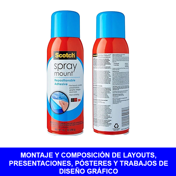SPRAY MOUNT 6065 ADHESIVO REPOSICIONABLE 10.25 OZ - 3M