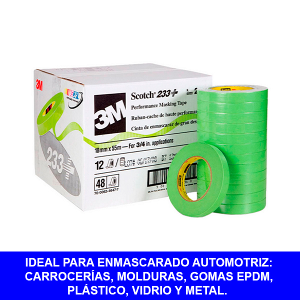 MASKING TAPE 233+ 2"X55MT - 3M