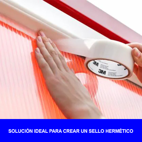 4412N CINTA DE SELLADO EXTREMO TRANS. BLANCO 2 1/2"X18YDS - 3M