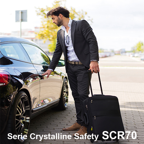 CRYSTALLINE SAFETY SCR 70 SEGURIDAD + CONTROL SOLAR AUTOMOTRIZ 60"X30.4MTS - 3M