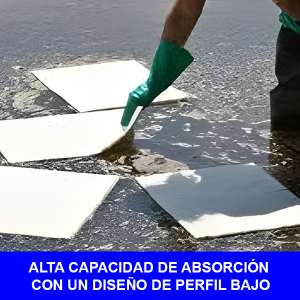 ABSORBENTE PARA PETROLEO HP-156 EN PAÑOS 100PAÑOS/BOLSA - 3M