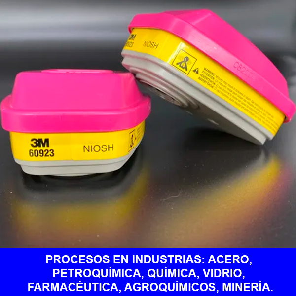 CARTUCHO 60923  MIXTOOV/GA/P100 S6000 3M