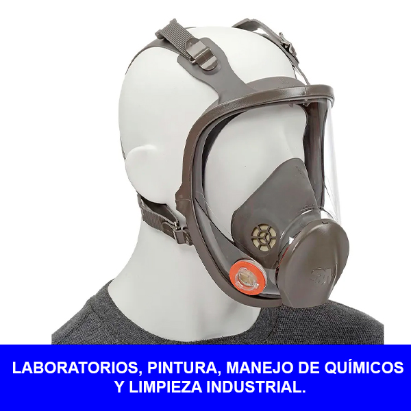 RESPIRADOR 6800 FUL FACE (M) 3M