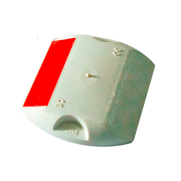TACHA REFLECTIVA  BI 290-WR BLANCA/ROJO - 3M