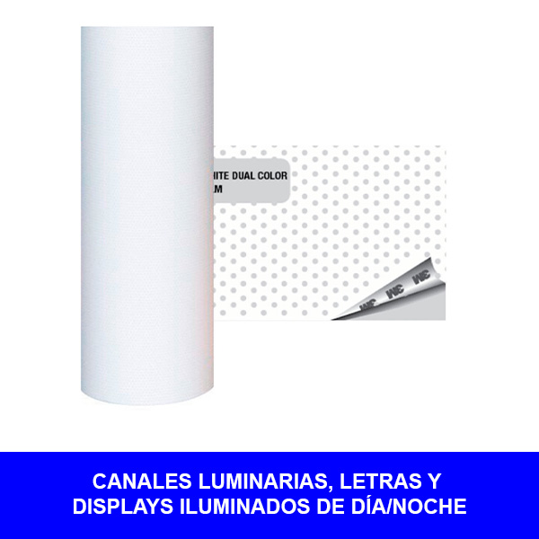 3635-210 VINIL DUAL COLOR BLANCO 1.22X45.7MT