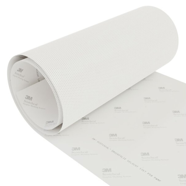 IJ67-P40 MICROPERFORADA DE IMPRESIÓN BLANCO PARA VENTANAS 54"X50YDS-3M