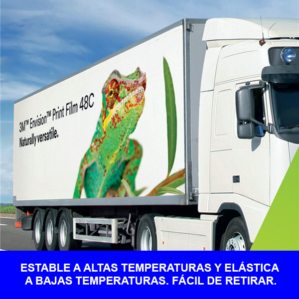 48C-20R VINIL DE IMPRESION BLANCO MATE ECOLOGICO 54"X50YDS - 3M 