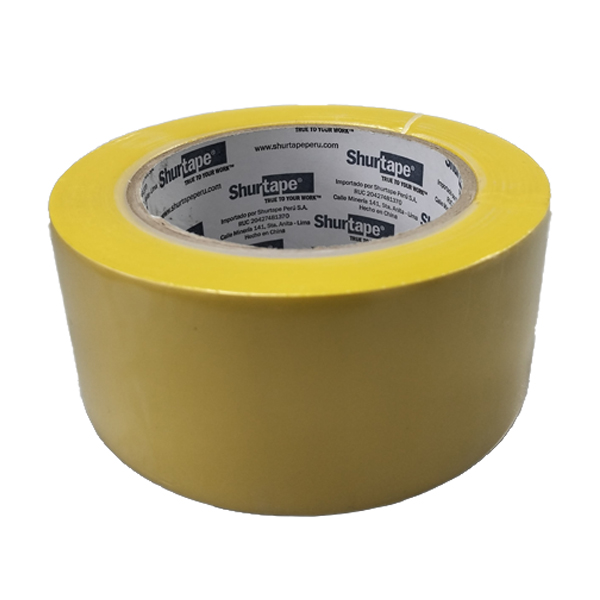 765 CINTA DELIMITADORA  AMARILLO 2"X33MT IMPORTADO