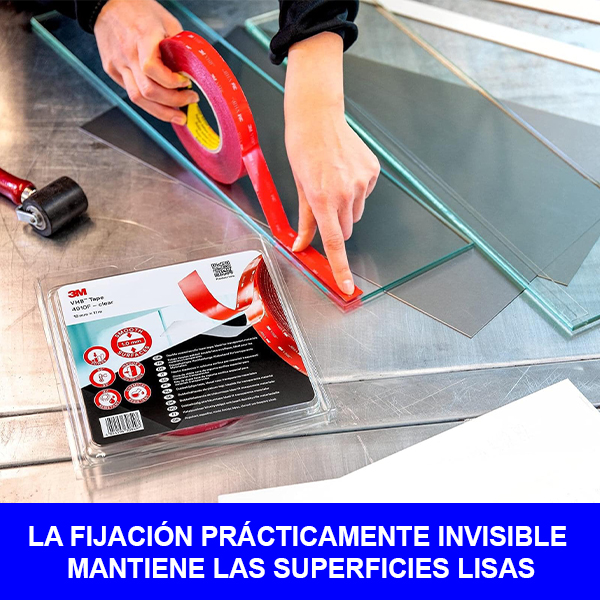 CINTA VHB 4910 TRANSPARENTE 3/4"X36YDS - 3M