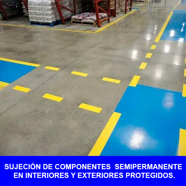 469 CINTA DELIMITADORA AMARILLO 2"X30MT 3M