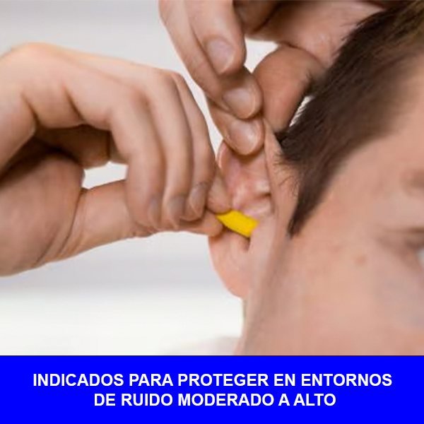 TAPON AUDITIVO DE ESPUMA 1100 SIN CORDÓN  XUNIDAD - 3M