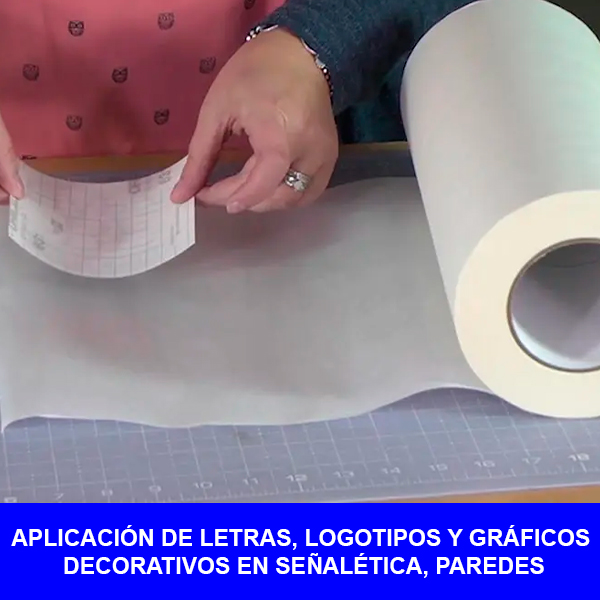 PAPEL TRANSFER PARA VINIL 15CMX 92MTS