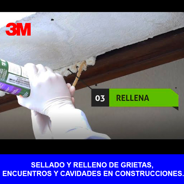 DESCONTINUADO / ESPUMA DE POLIURETANO EXPANDIDO AEROSOL 500ML 3M