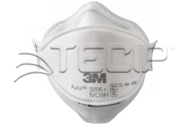 RESPIRADOR 9205+ N95  AURA 50UND/CAJA - 3M