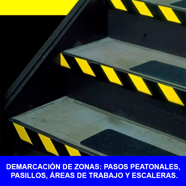 766 CINTA DELIMITADORA AMARIL/NEGRO 2"X33 MT - 3M