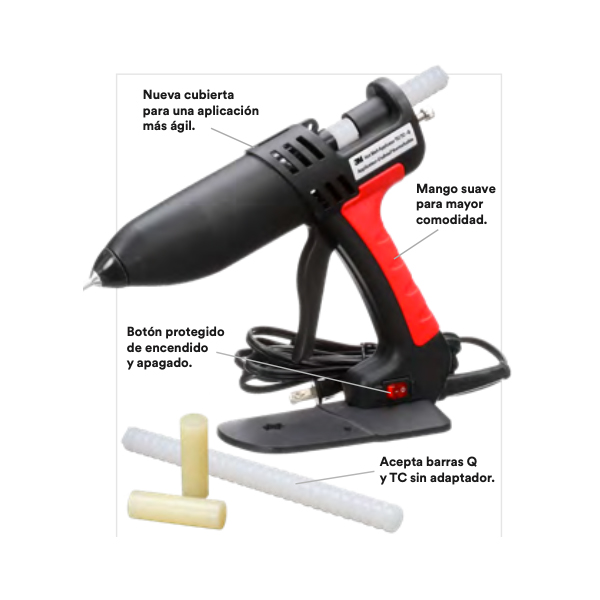 PISTOLA APLICADORA DE JET MELT TC - TC Q  - 3M