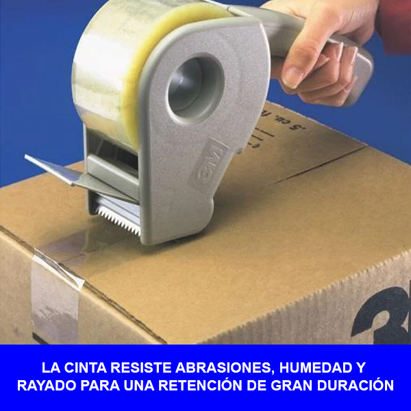 CINTA DE EMBALAJE 311 TRANSPARENTE  2"X100M - 3M