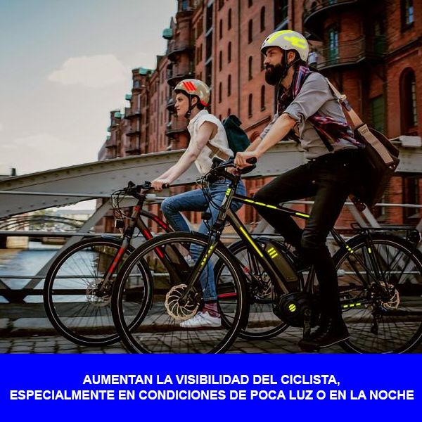 CINTA REFLECTIVA PARA BICICLETA AZUL BLISTERX12UND - 3M