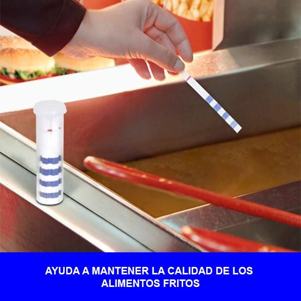 TIRAS DE ANÁLISIS DE CALIDAD DEL ACEITE 1005 1 TUBO/40PZ - 3M